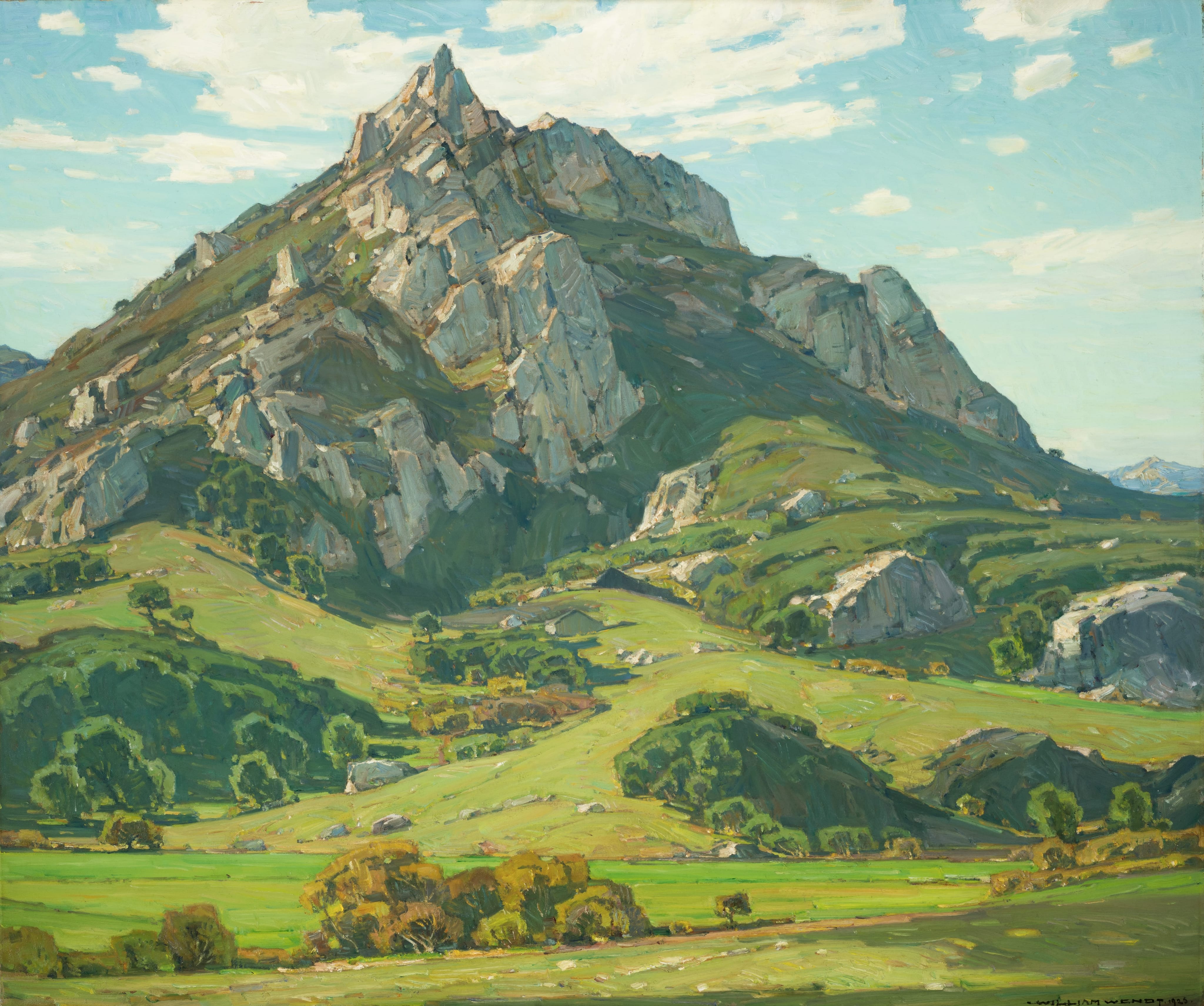 William Wendt, Where Nature's God Hath Wrought, 1925 | LACMA