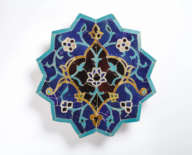 Unknown, Tile, 15th century | LACMA Collections
