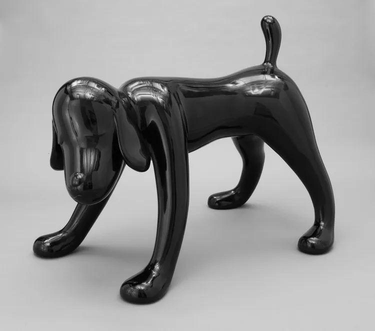 Yoshitomo Nara, Black Dog, 1999 | LACMA Collections
