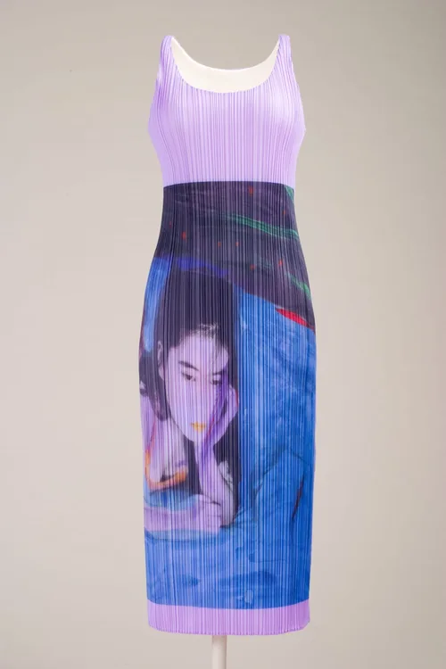 Issey Miyake, Woman's Dress from Pleats Please Issey Miyake Guest
