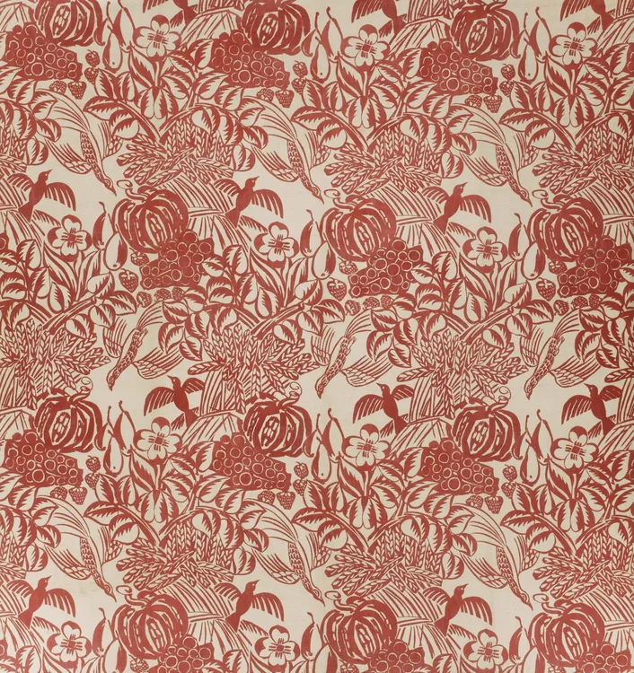Raoul Dufy, Textile Length, 'Les Fruits d'Europe', 1912 | LACMA