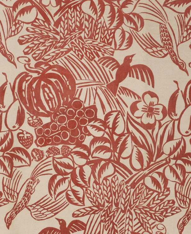 Raoul Dufy、NATURE MORTE、海外版超希少レゾネ Raoul Dufy, Textile Length, 'Les Fruits d'Europe', 1912 | LACMA