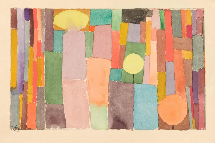 Paul Klee, In the Kairouan Style, Transposed in a Moderate Way
