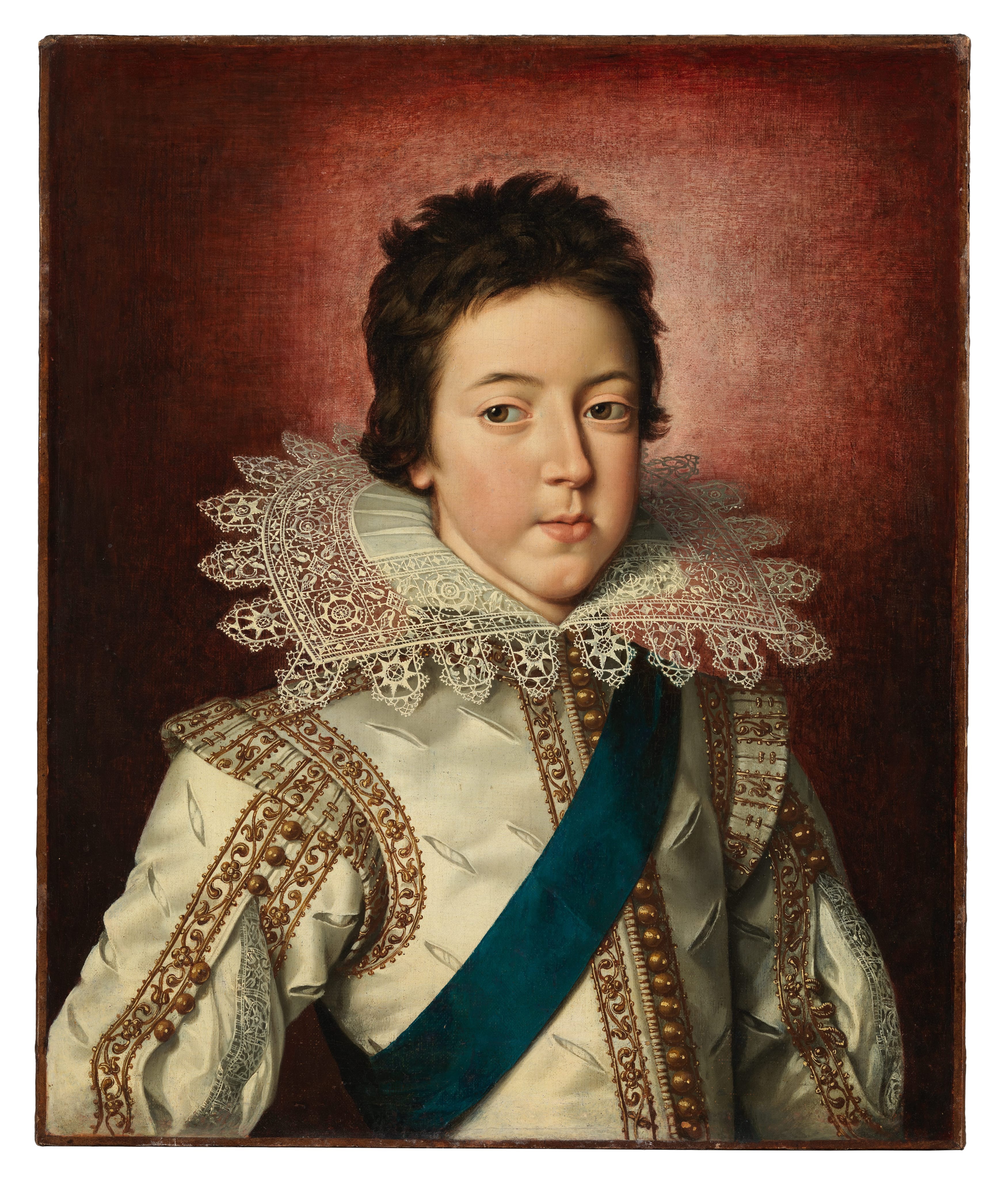 François-Marie PAST-PRESENT Frans Pourbus II, Portrait of Louis XIII, King of France as a Boy