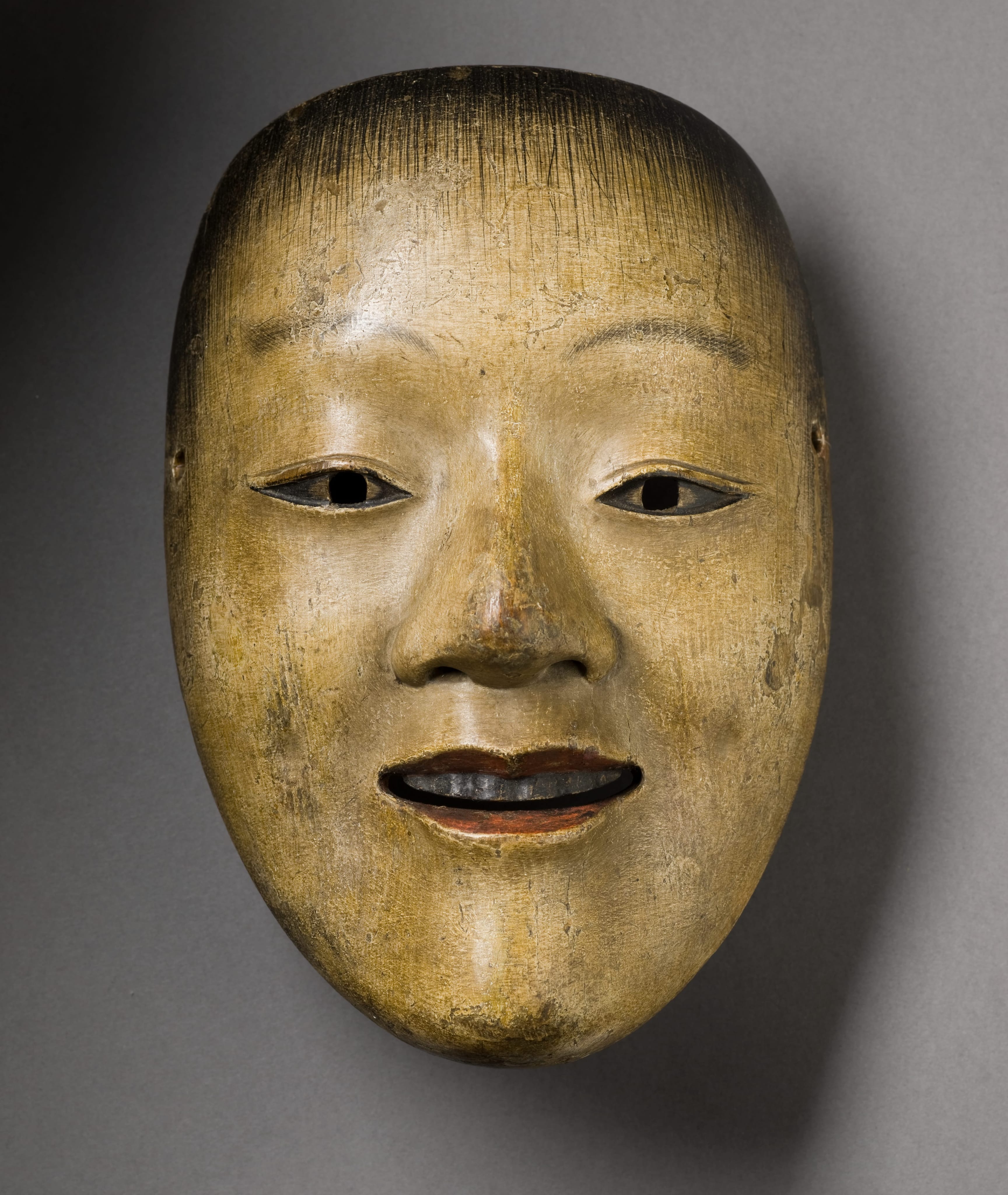 Unknown, Noh Mask: Jidō (Young Male Sprite), 17th century | LACMA