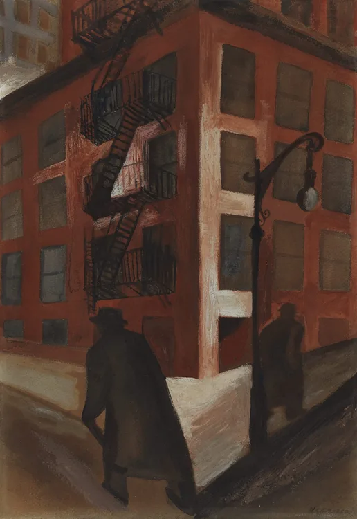 ビセンテアミーゴ　vivencias la obra complate 〜 José Clemente Orozco, Street Corner, Brick Building (Esquina