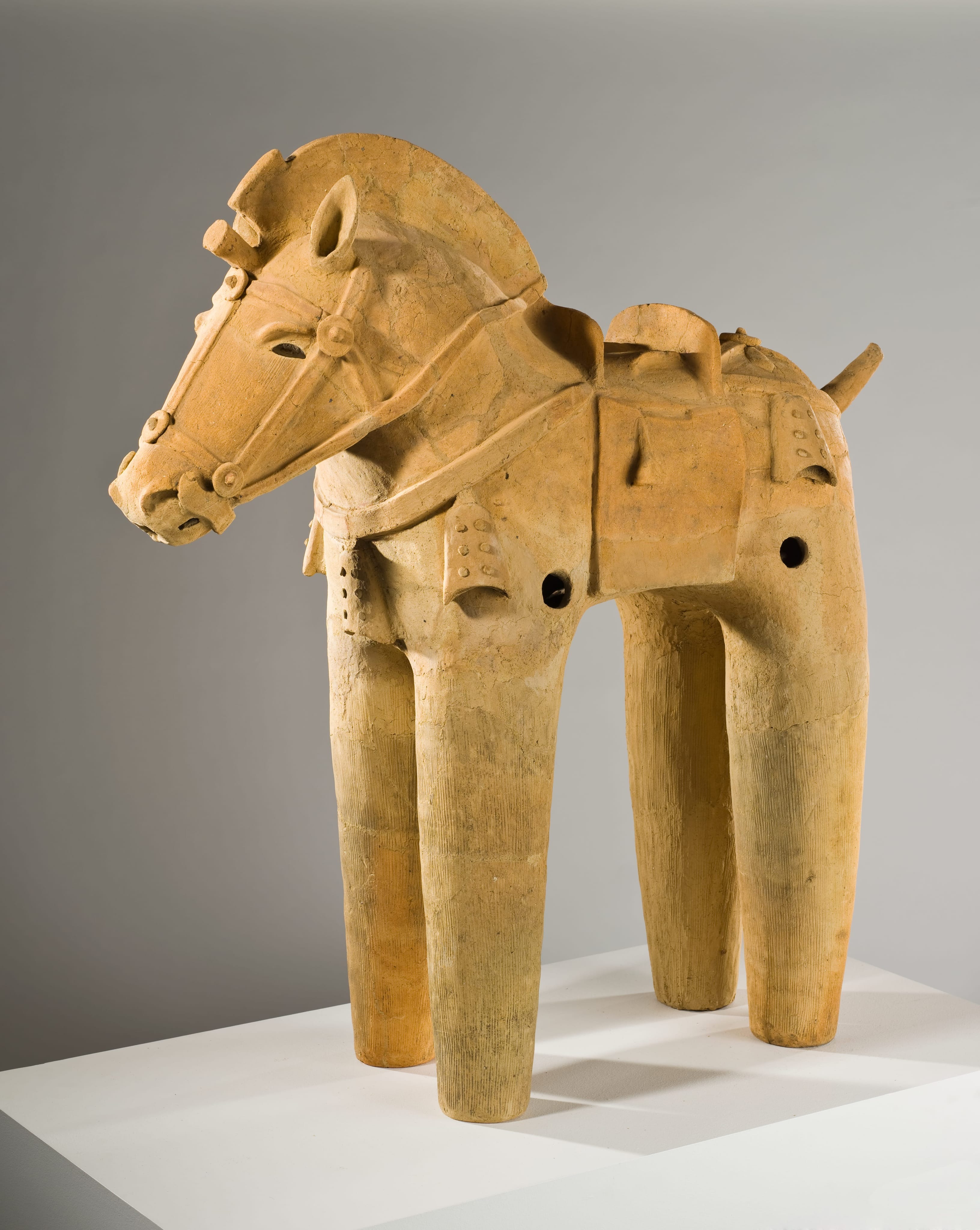 Unknown, Haniwa Horse, 6th century A.D. | LACMA Collections