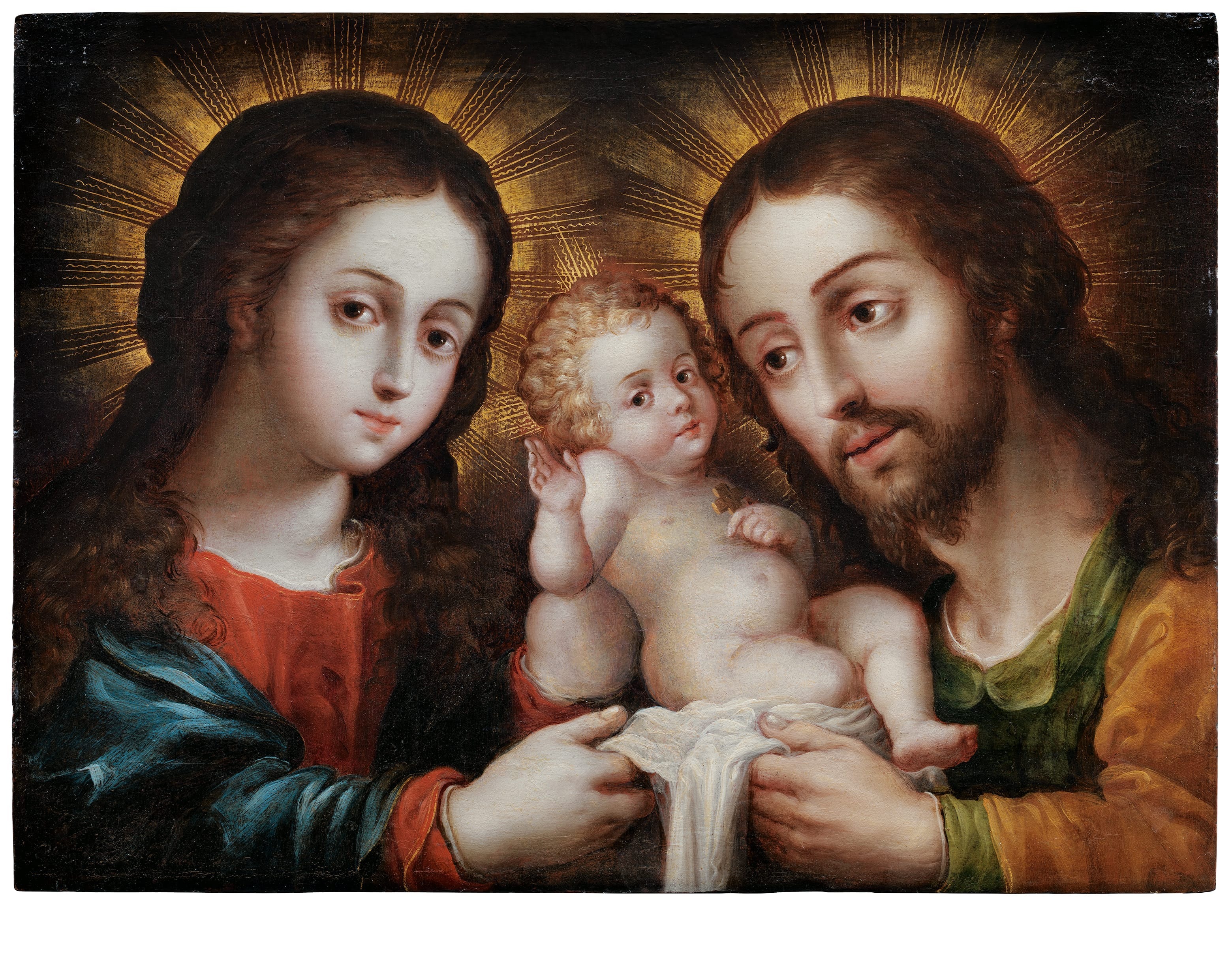 Nicolás Rodríguez Juárez, The Holy Family (La Sagrada Familia