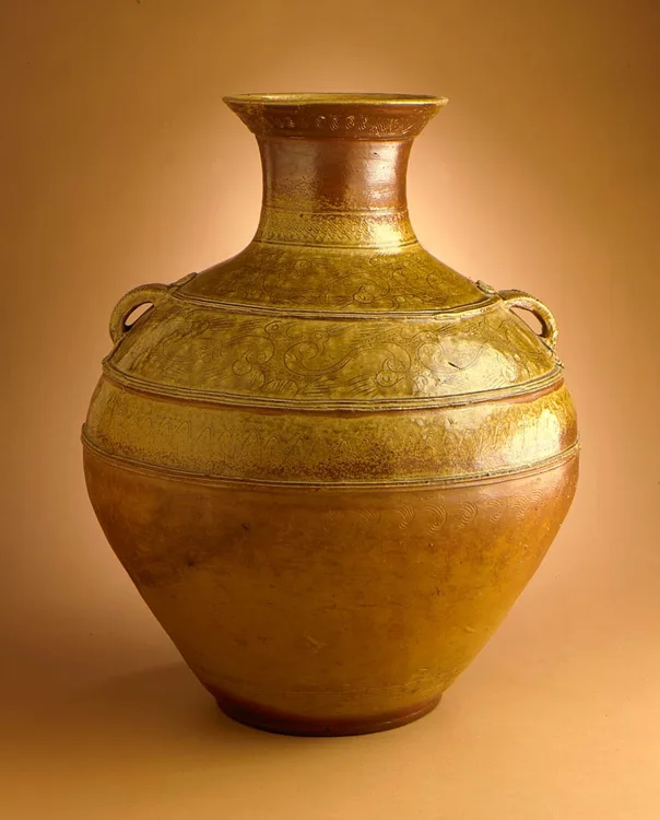 Unknown, Jar (Hu) with Birds, late Western Han dynasty or early