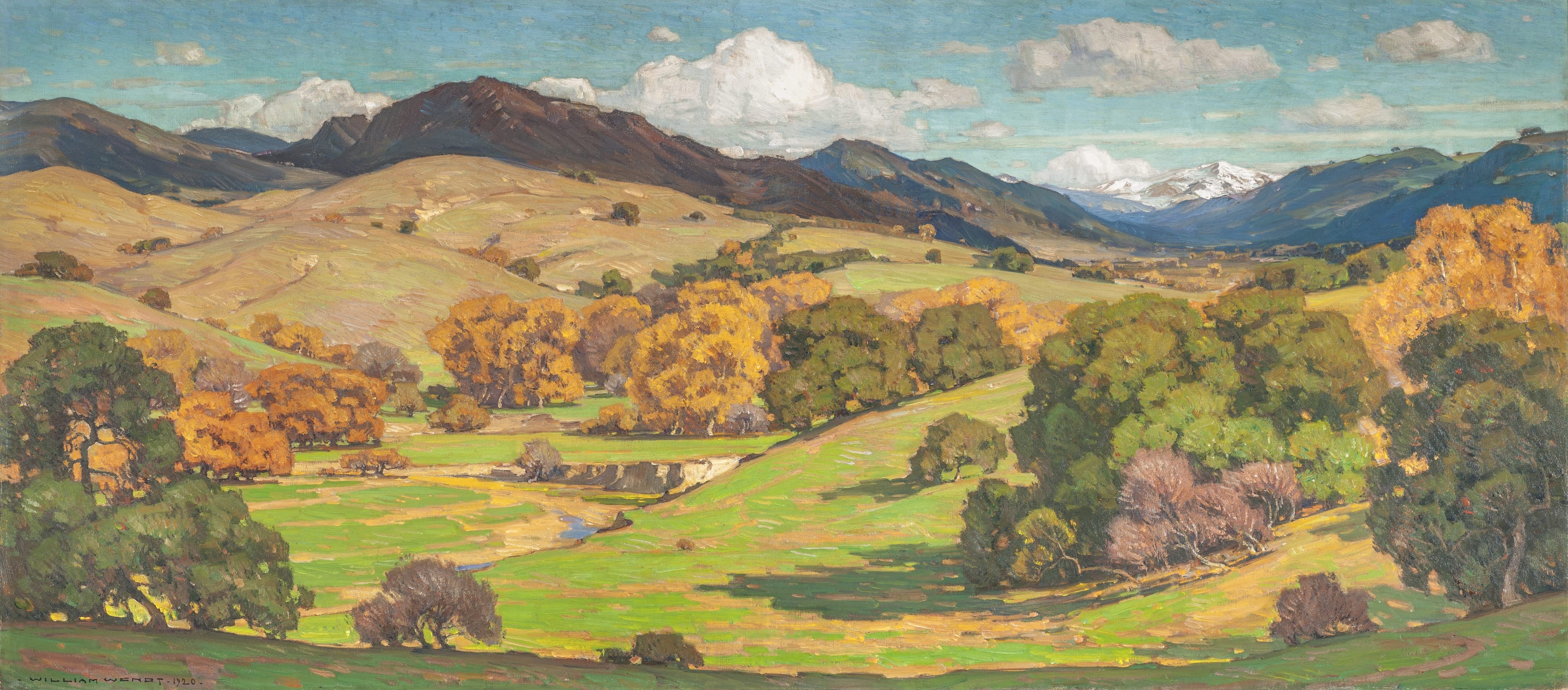 William Wendt, California Landscape, 1920 | LACMA Collections