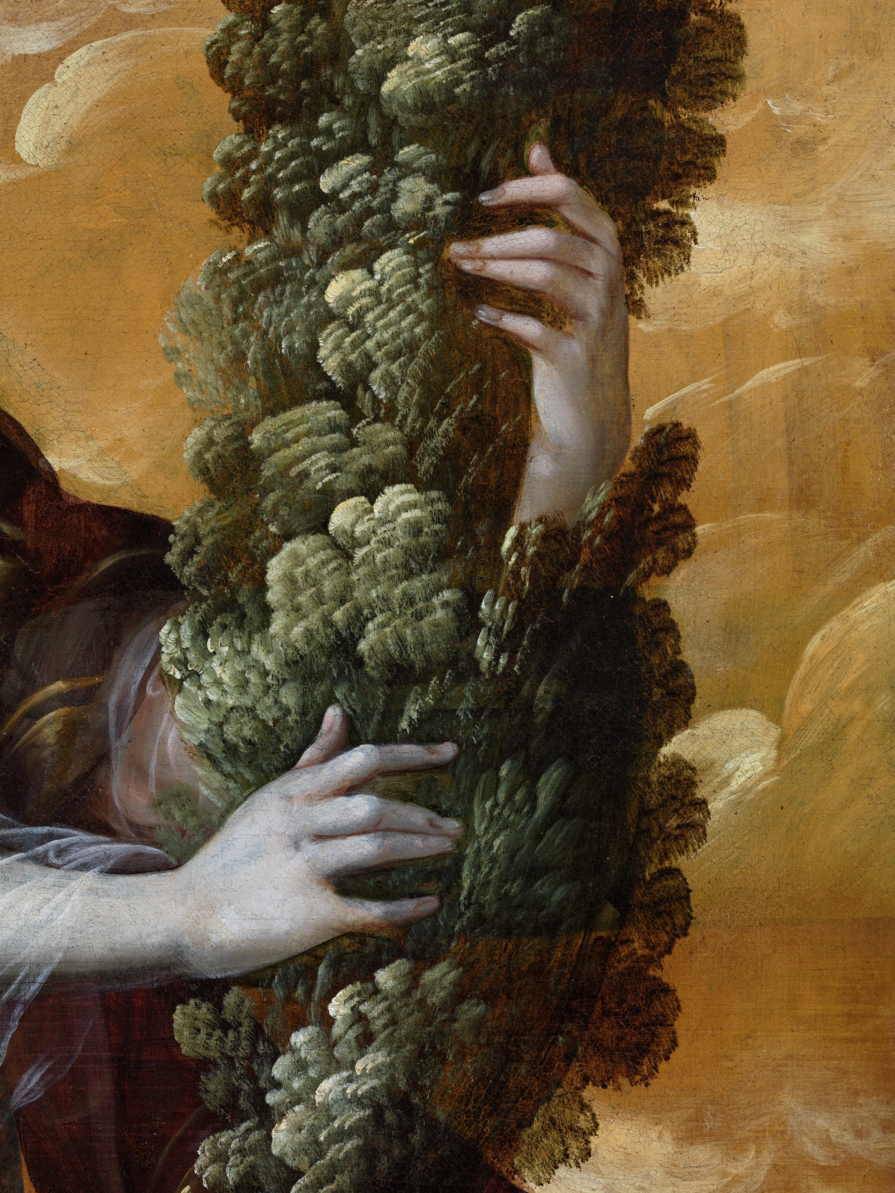 Juan Correa, Angel Carrying a Cypress (Ángel portando un ciprés