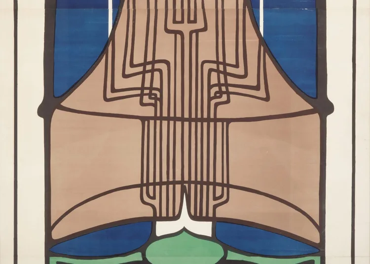 Charles Rennie Mackintosh, Poster for The Scottish Musical Review