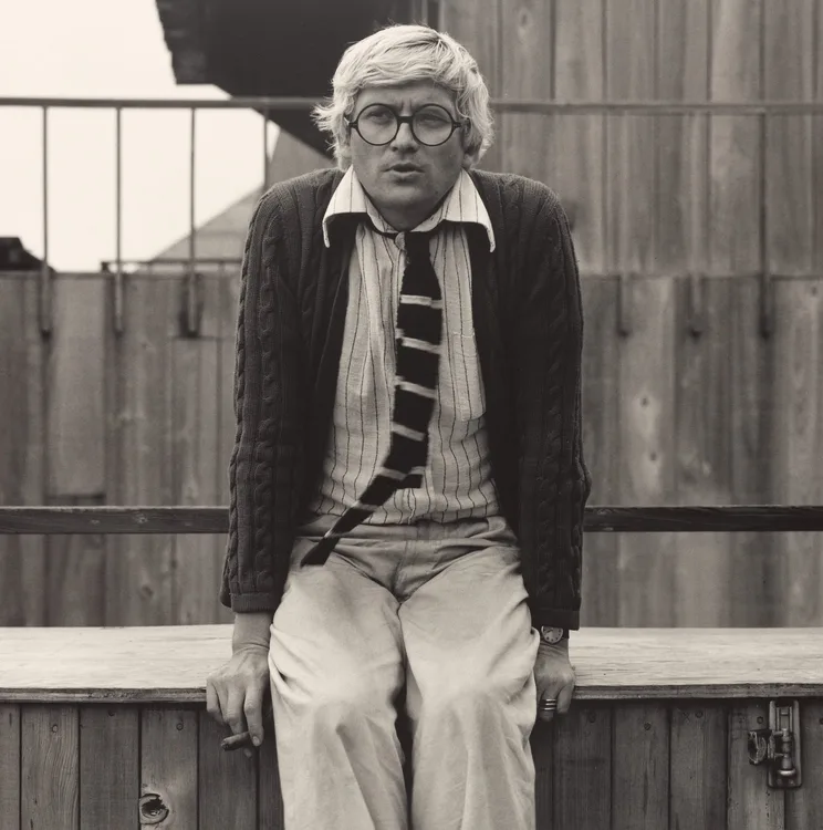 Robert Mapplethorpe, David Hockney, negative 1976, printed 2005