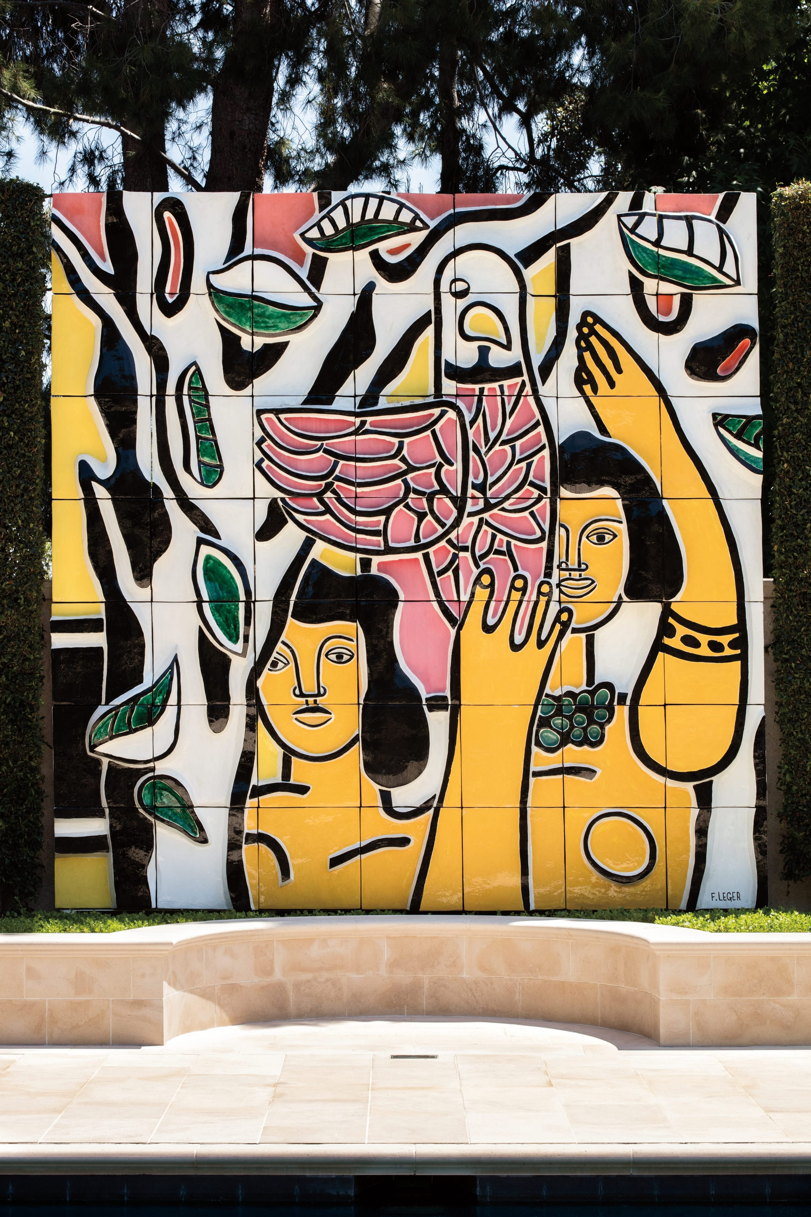 Fernand Léger, Women with a Parrot, 1952; cast in 1989 | LACMA