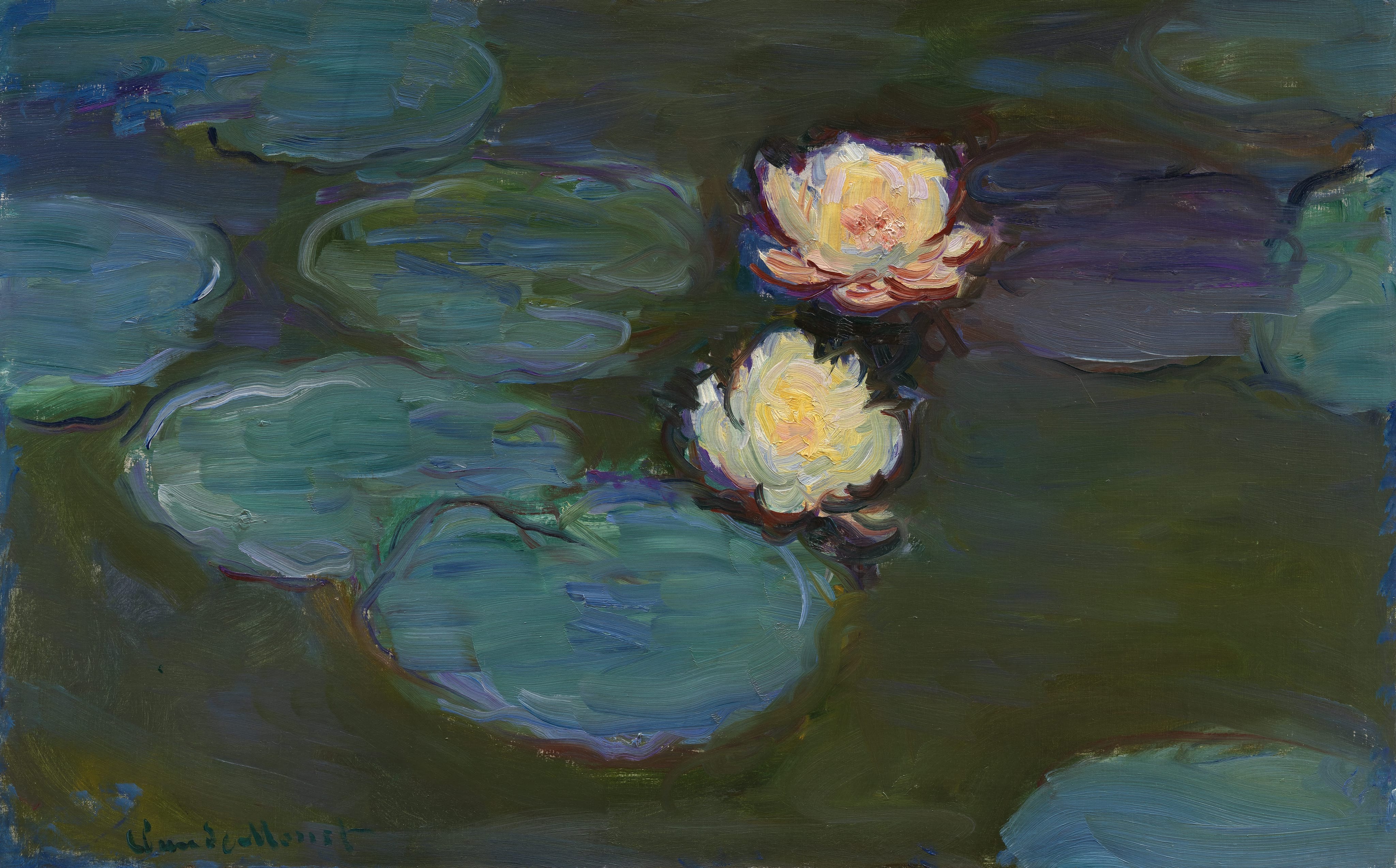 Claude Monet, Nympheas, circa 1897-1898 | LACMA Collections