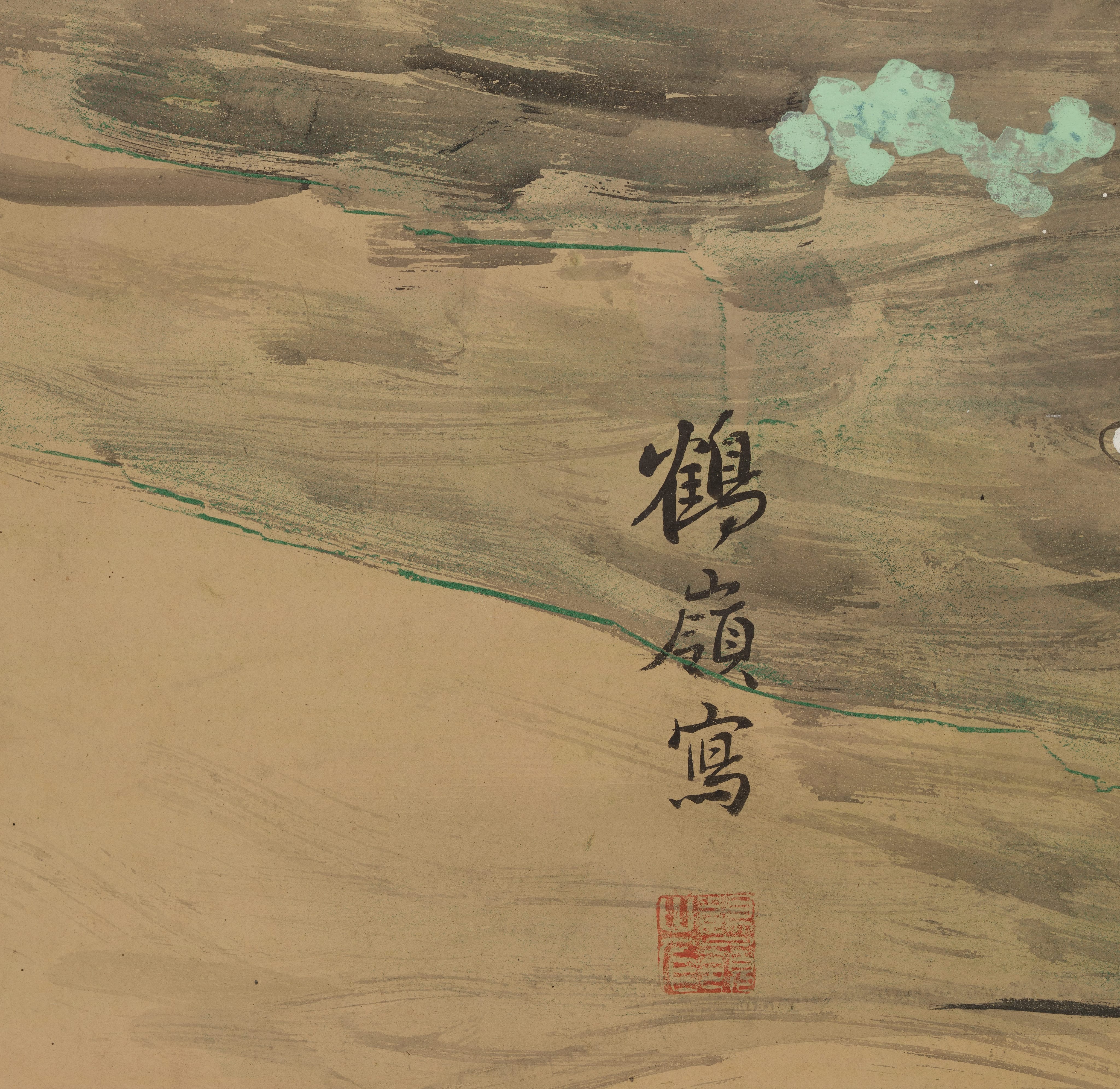 Yamaato Kakurei, Rocks Amid Crashing Waves, circa 1810 | LACMA