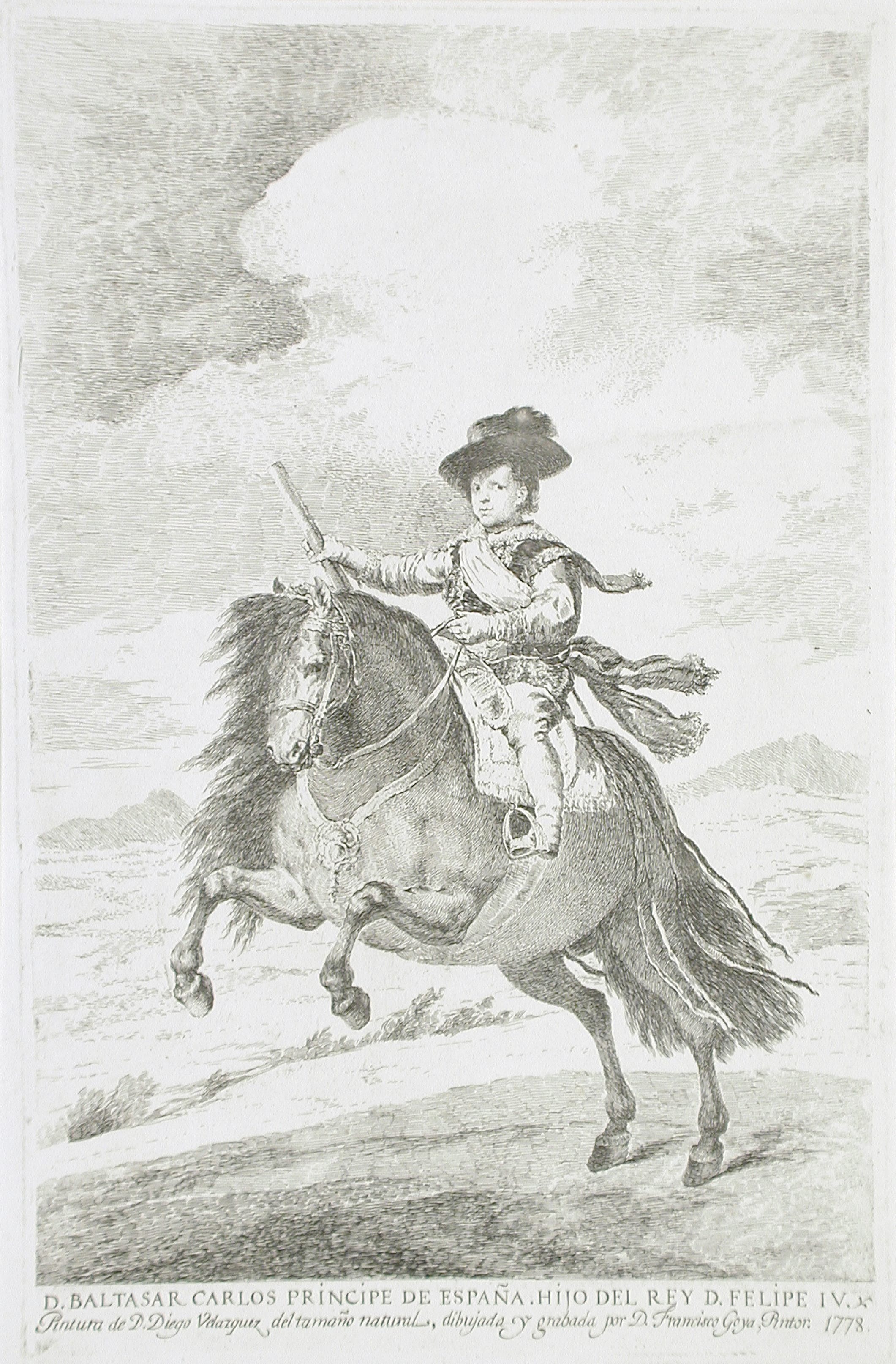 Balthasar Carlos, Prince of Spain, on Horseback
