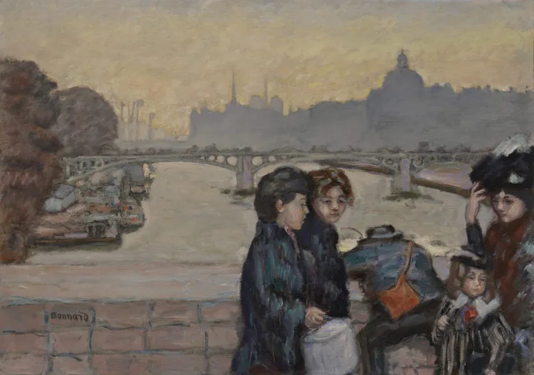 Pierre Bonnard, Le Pont du Carrousel à Paris, circa 1903 | LACMA