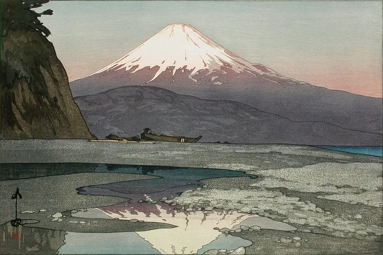 Yoshida Hiroshi, Mount Fuji from Okitsu, 1928 | LACMA Collections