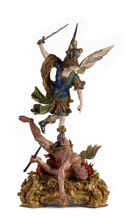 Francesco Picano, Saint Michael Casting Satan into Hell, 1715