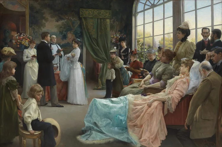 Julius L. Stewart, The Baptism, 1892 | LACMA Collections