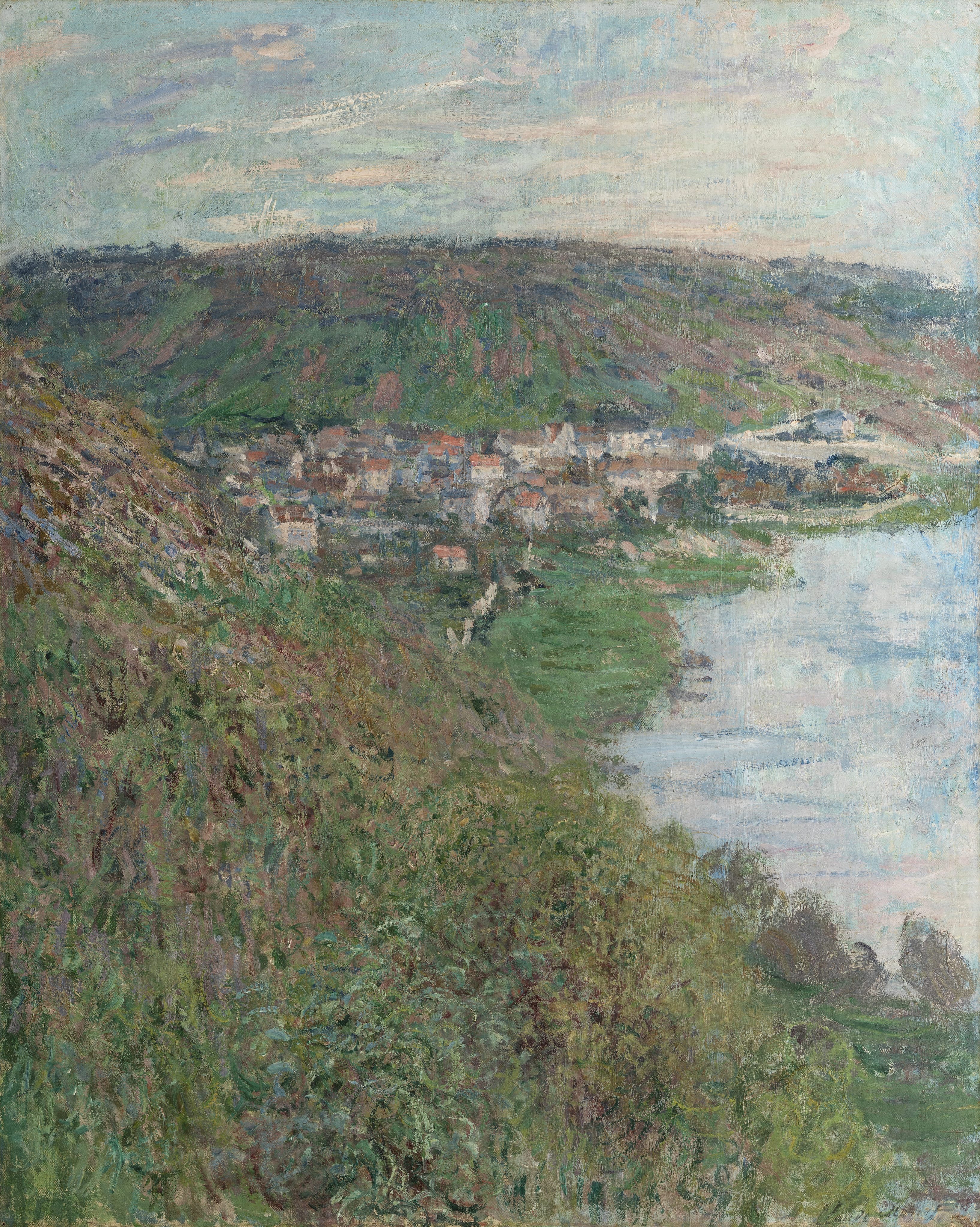 Claude Monet, View of Vétheuil, 1880 | LACMA Collections