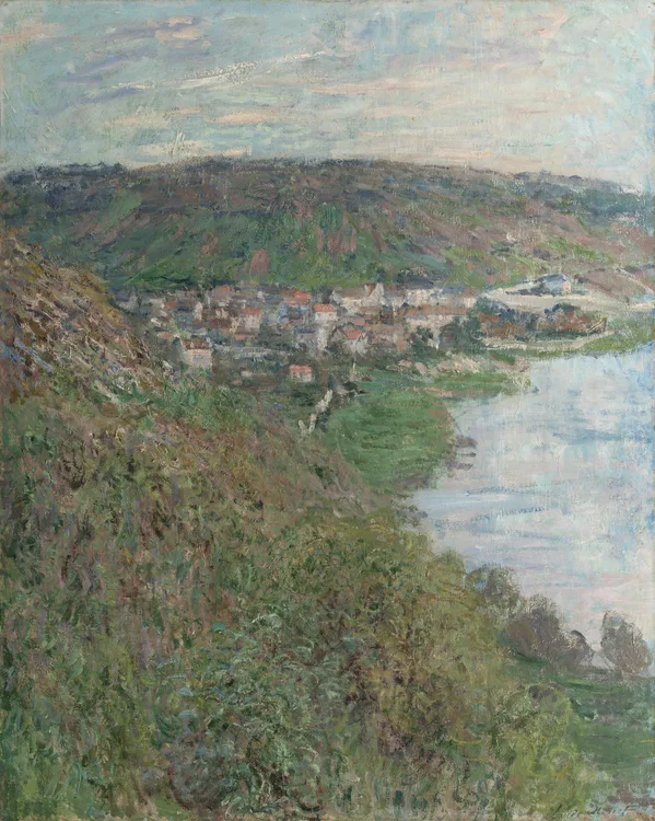 Claude Monet, View of Vétheuil, 1880 | LACMA Collections