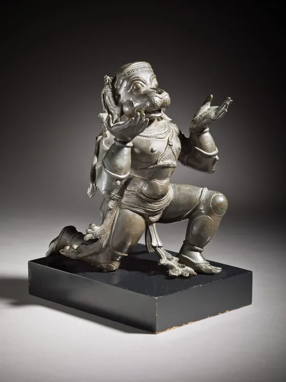 Unknown, Hanuman, The Divine Monkey, circa 1600 | LACMA Collections