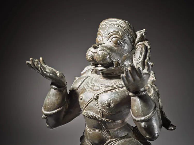 Unknown, Hanuman, The Divine Monkey, circa 1600 | LACMA Collections