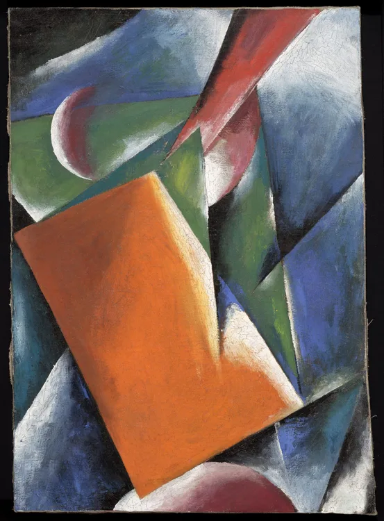 Liubov Popova, Architectonic Painting, 1917 | LACMA Collections