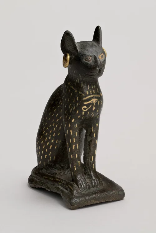 Unknown, Figurine of the Goddess Bastet as a Cat, 21st - 26th