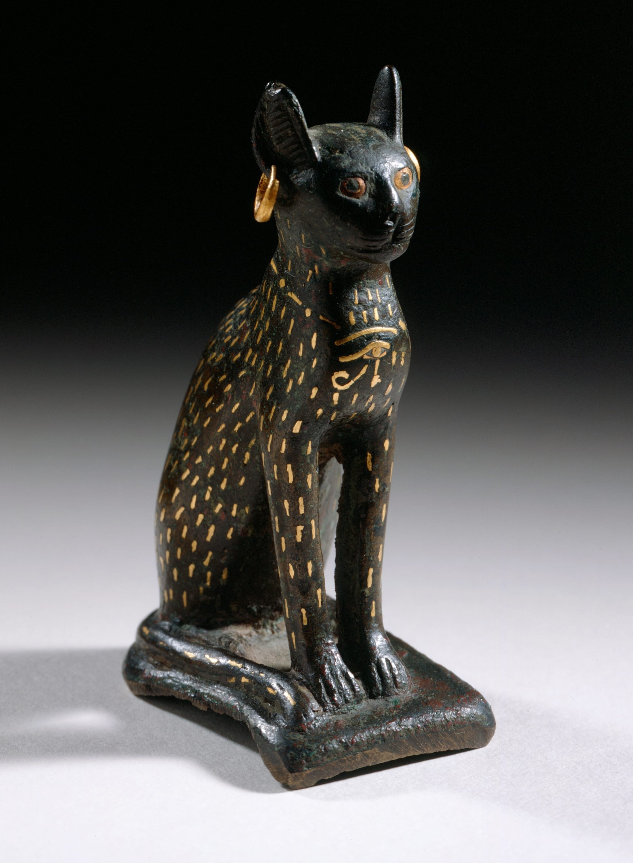 Unknown, Figurine of the Goddess Bastet as a Cat, 21st - 26th