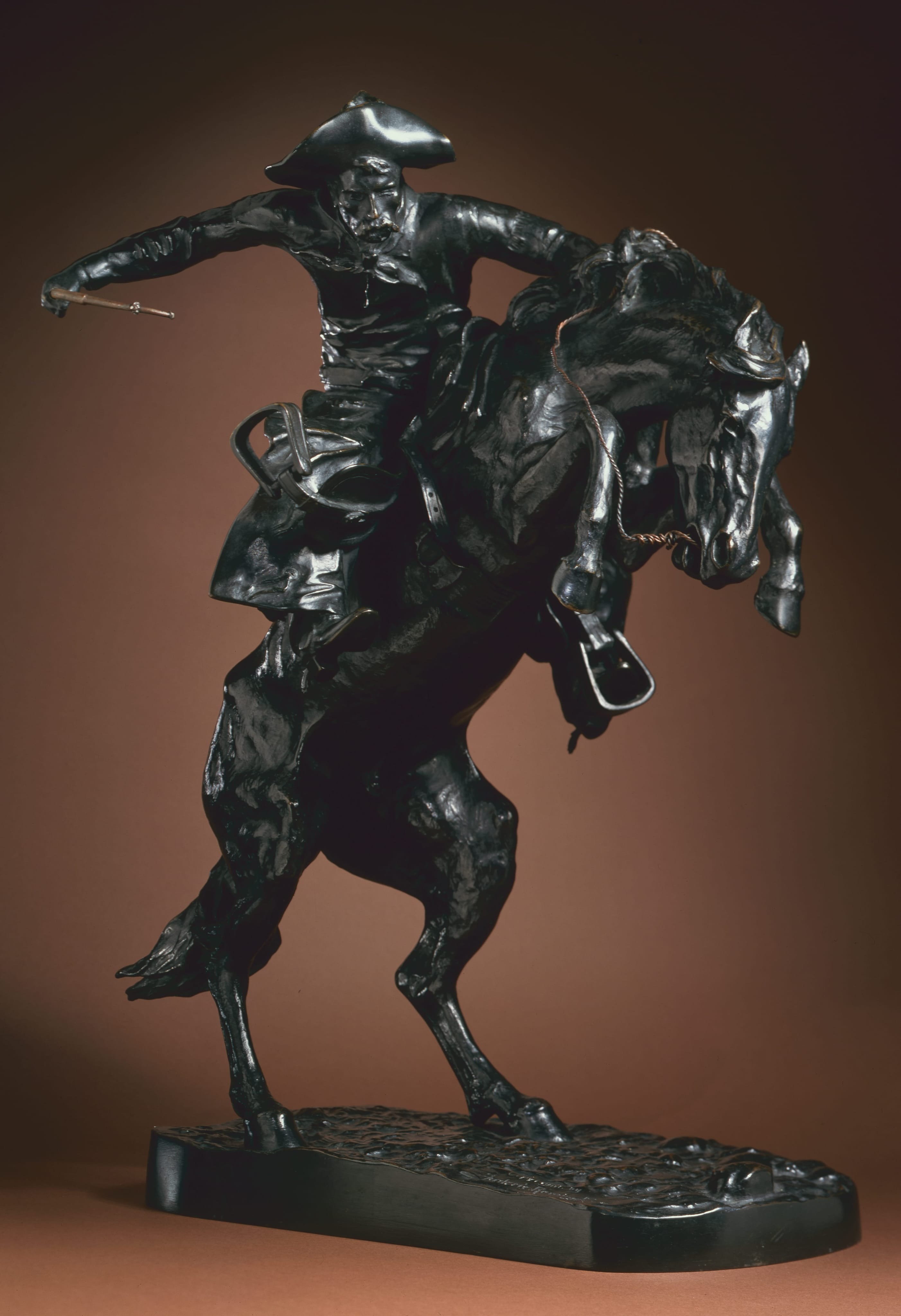 Frederic Remington, The Bronco Buster, modeled 1894-1895; cast