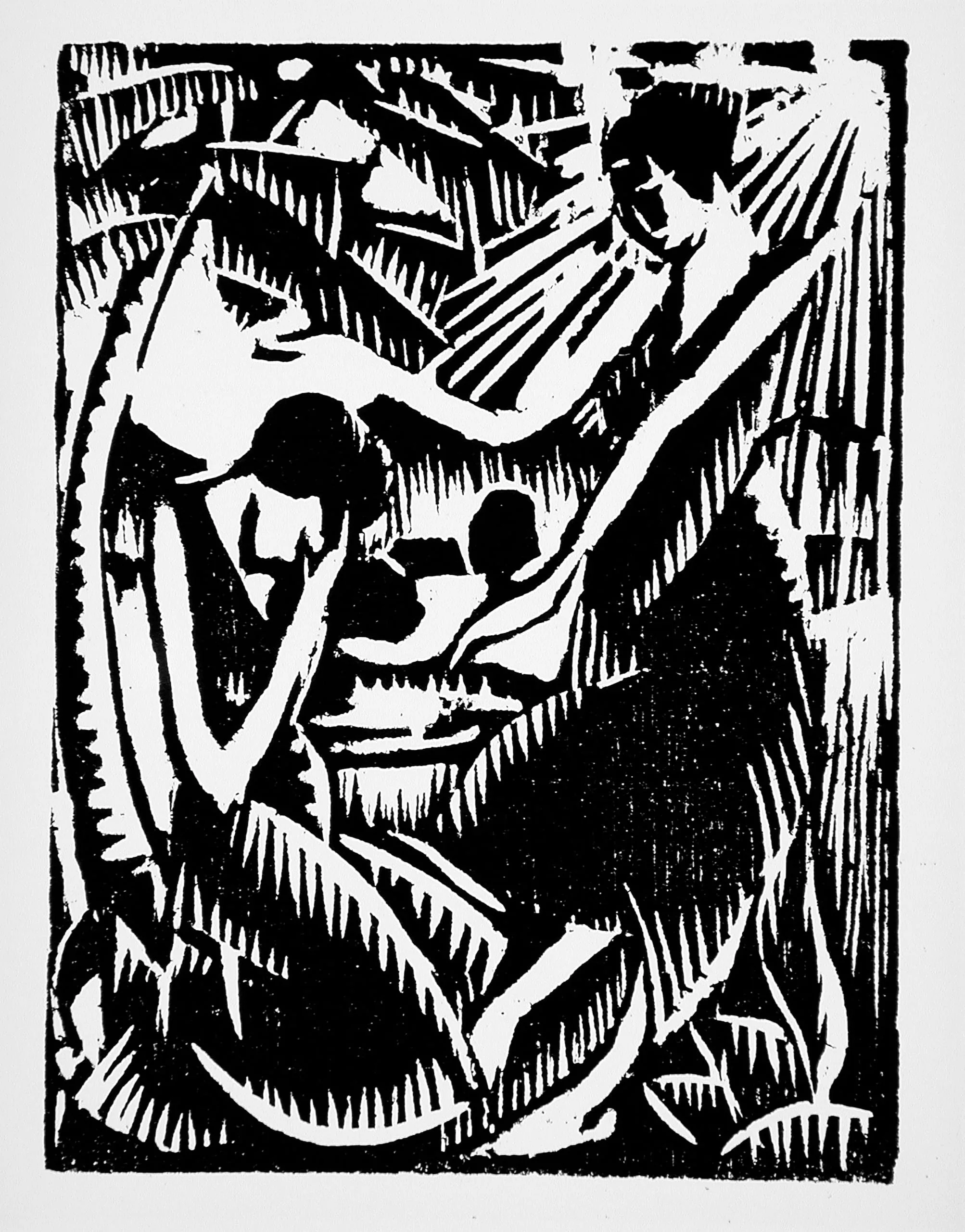 Walter O Grimm Annunciation Circa 1918 LACMA Collections