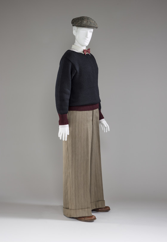 検*士様 WOOL LINEN OXFORD BAGS LIDNM / Llife ONLINE STORE / WOOL LINEN OXFORD BAGS