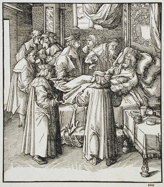 The Death of the Ermine King by Leonhard Beck